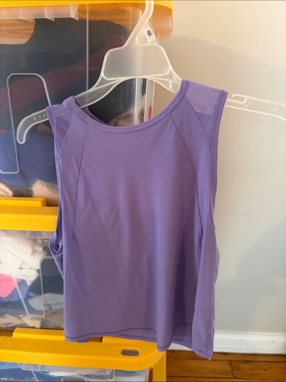 lululemon athletica Purple Sleeveless Athletic Tank
